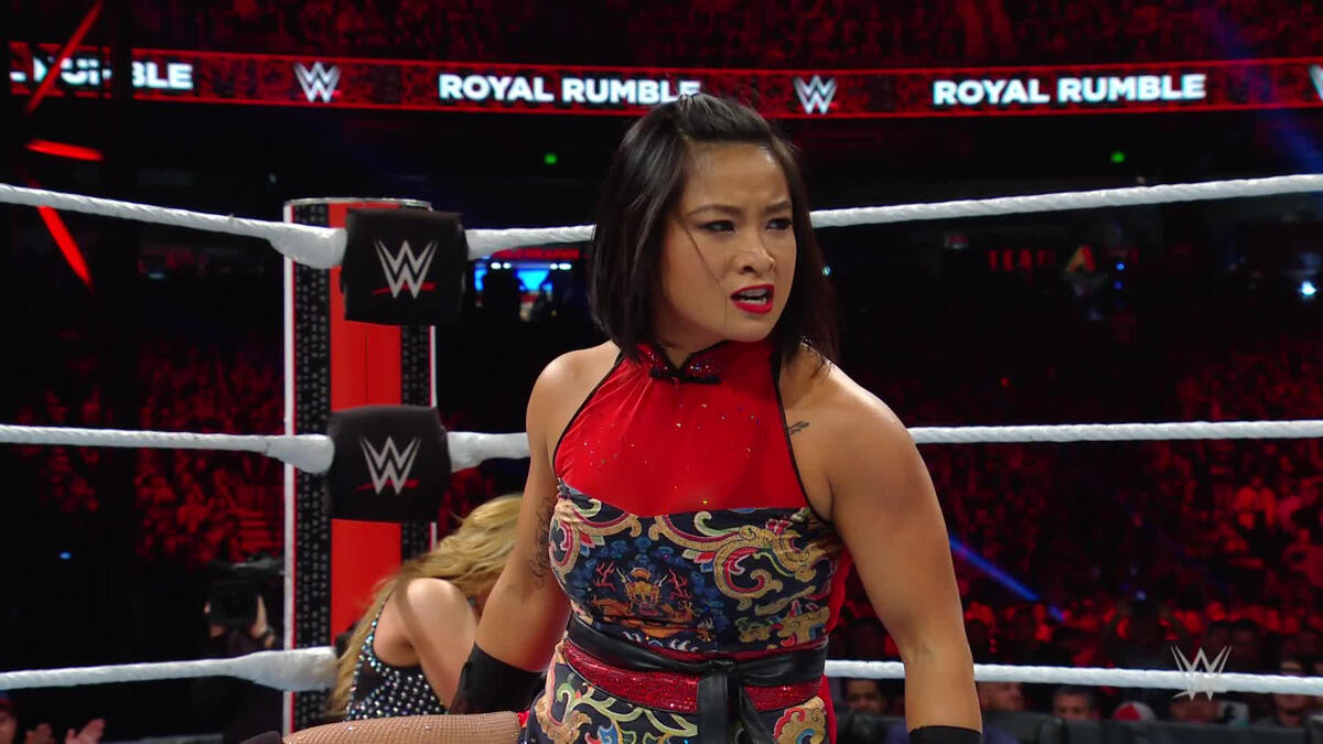 Xia Li makes her presence felt in the Women's Royal Rumble Match Royal