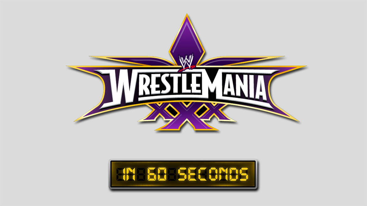 wwe wrestlemania 30 logo png