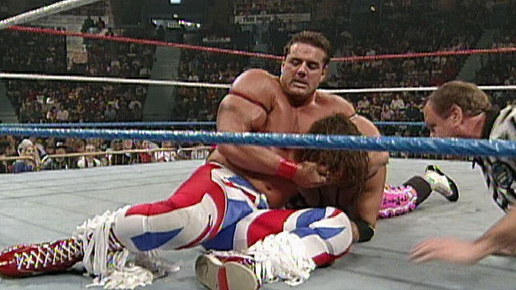 Bret Hart vs. British Bulldog: In Your House - WWE Championship Match ...