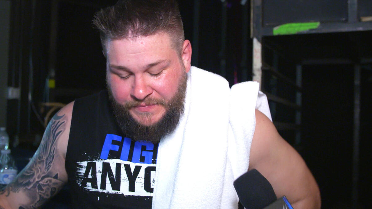 Kevin Owens' emotional reaction to his return from injury