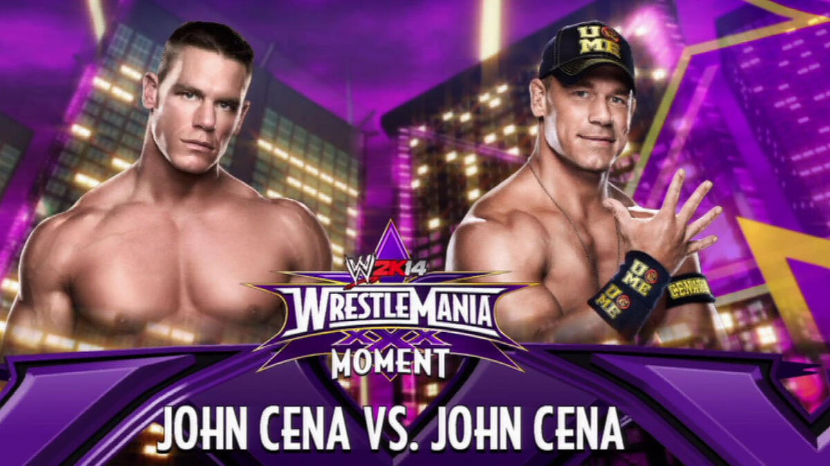 The Past Meets The Present In Wwe 2k14 John Cena Vs John Cena Wwe