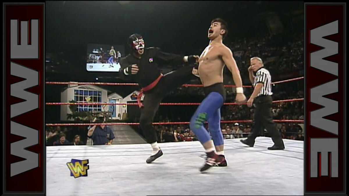 The Great Sasuke Vs Taka Michinoku Canadian Stampede July 6 1997 Wwe