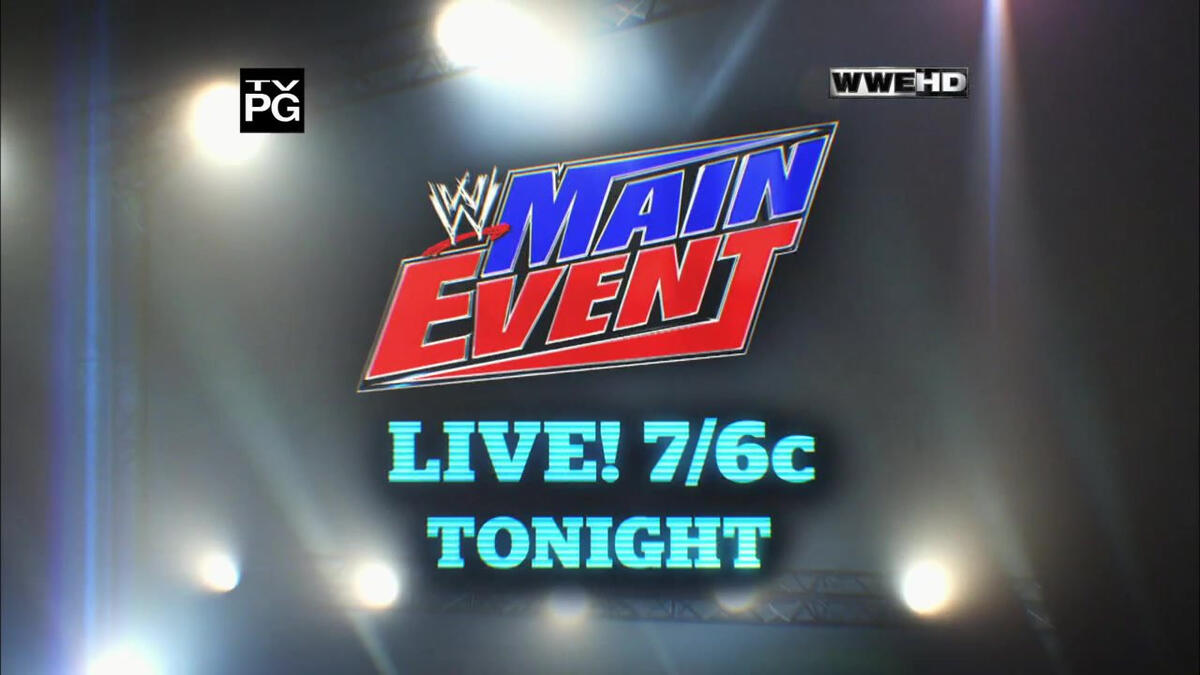 WWE Main Event live tonight on WWE Network WWE