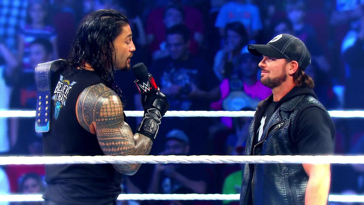 WWE Payback Watch Roman Reigns vs. AJ Styles tonight, live on WWE