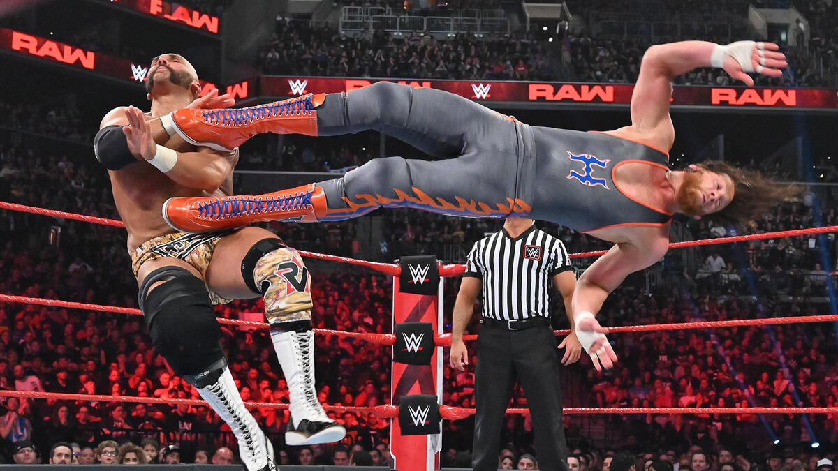 Zack Ryder Curt Hawkins Vs The Revival Raw Tag Team Championship Match Raw April