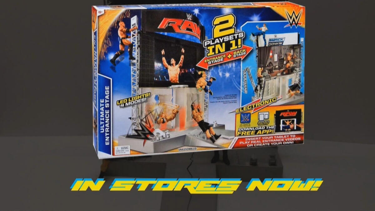 wwe ultimate entrance stage playset