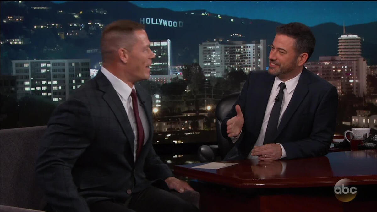 John Cena reveals to Jimmy Kimmel why his dad changed his name to John ...