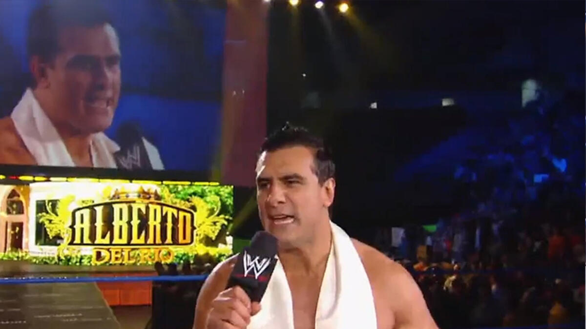 SmackDown Alberto Del Rio says his destiny is to win the Royal Rumble