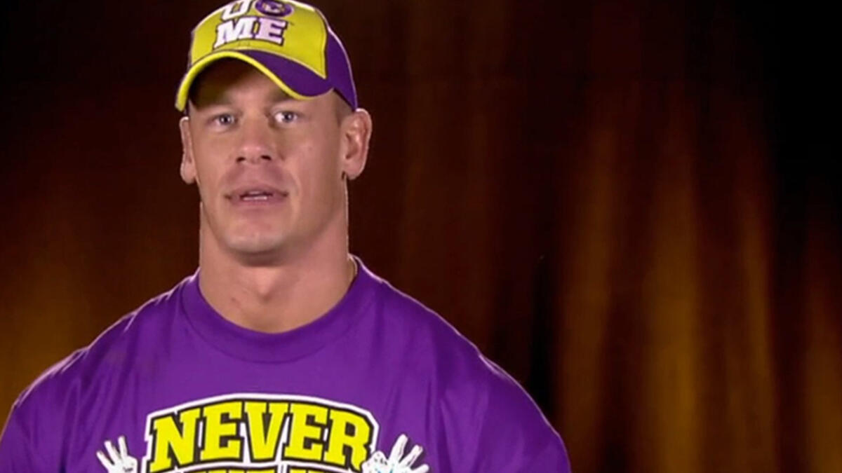 John Cena thanks the WWE Universe and readers of Mashable.com for ...