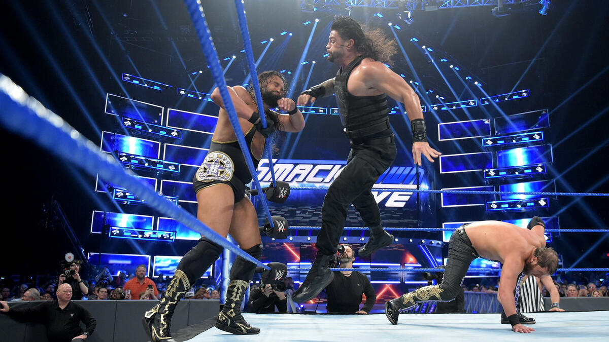 Roman Reigns Vs. The B-Team: Wal3ooha, 2 May, 2019 | WWE