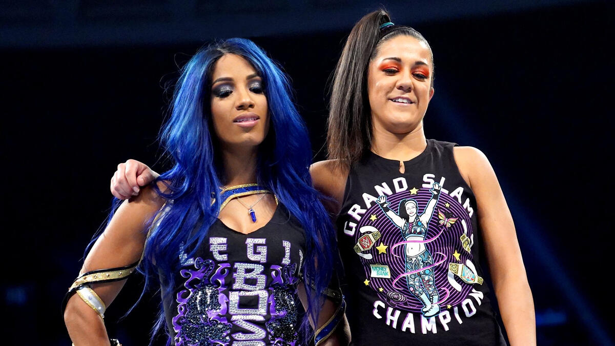 Bayley and Sasha Banks make Charlotte Flair their latest target ...