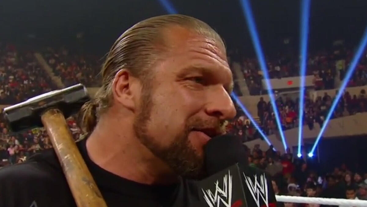 Raw Triple H Returns To Raw And Addresses Kevin Nashs Ruthless Attack And Wwe Tlc Wwe 4853