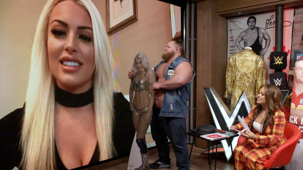 Mandy Rose Surprises Otis Wwes The Bump Nov 20 2019 Wwe