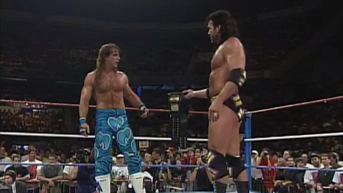 Shawn Michaels Vs Razor Ramon SummerSlam Intercontinental Championship Ladder Match WWE