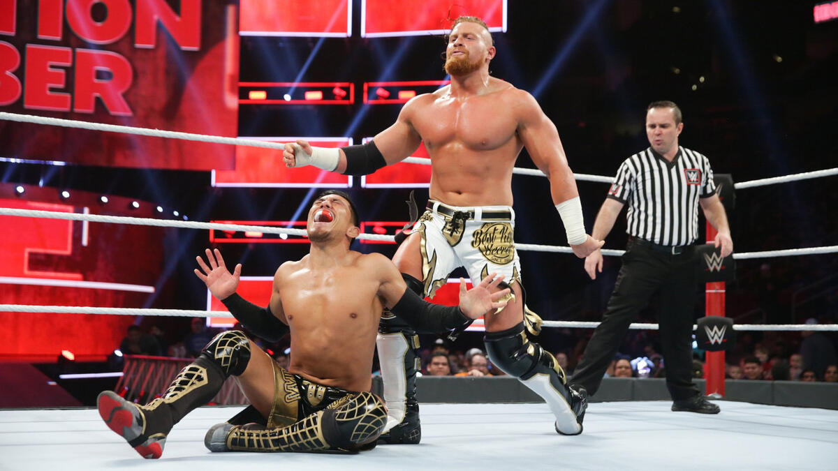 Buddy Murphy uses brute force to counter Akira Tozawa: WWE Elimination ...