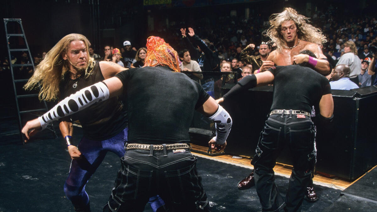 Edge & Christian vs. The Hardy Boyz – Ladder Match: No Mercy 1999 (Full  Match) | WWE