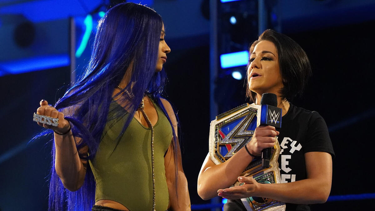 Bayley offers up Sasha Banks for clash with Tamina: SmackDown, April 10 ...