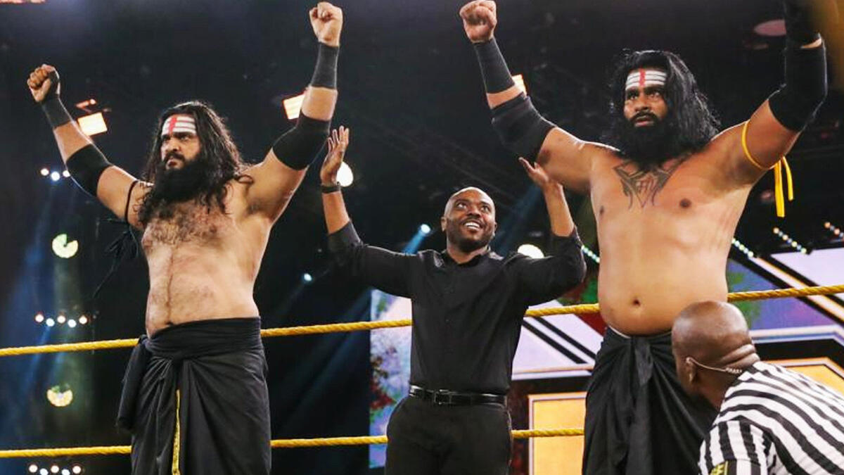 Introducing new NXT Tag Team THE INDUS SHER WWE Now India WWE