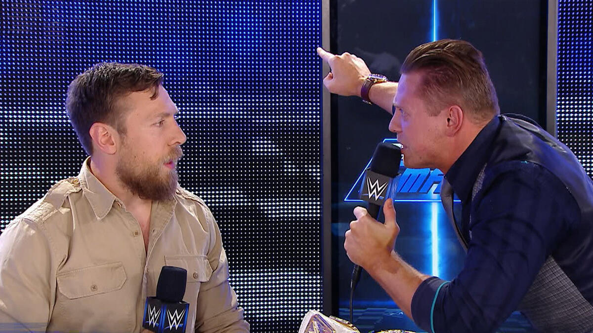 The Miz Completely Loses It In The Face Of Gm Daniel Bryan Wwe Talking