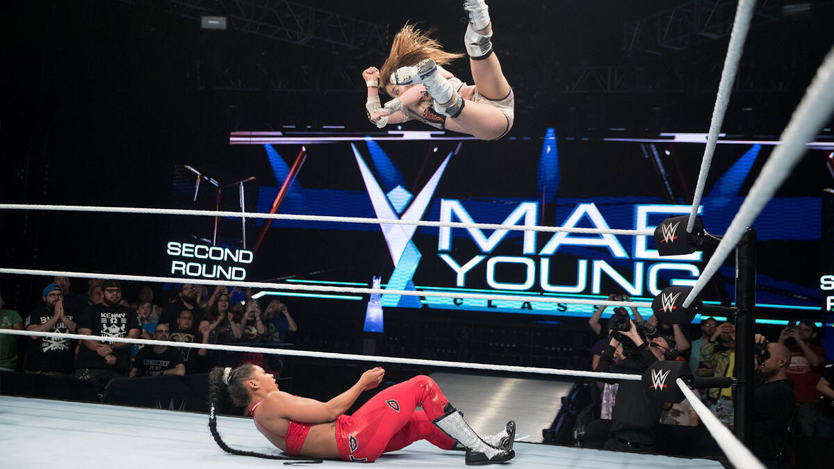 Kairi Sane Vs. Bianca Belair - Second-Round Match: Mae Young Classic ...