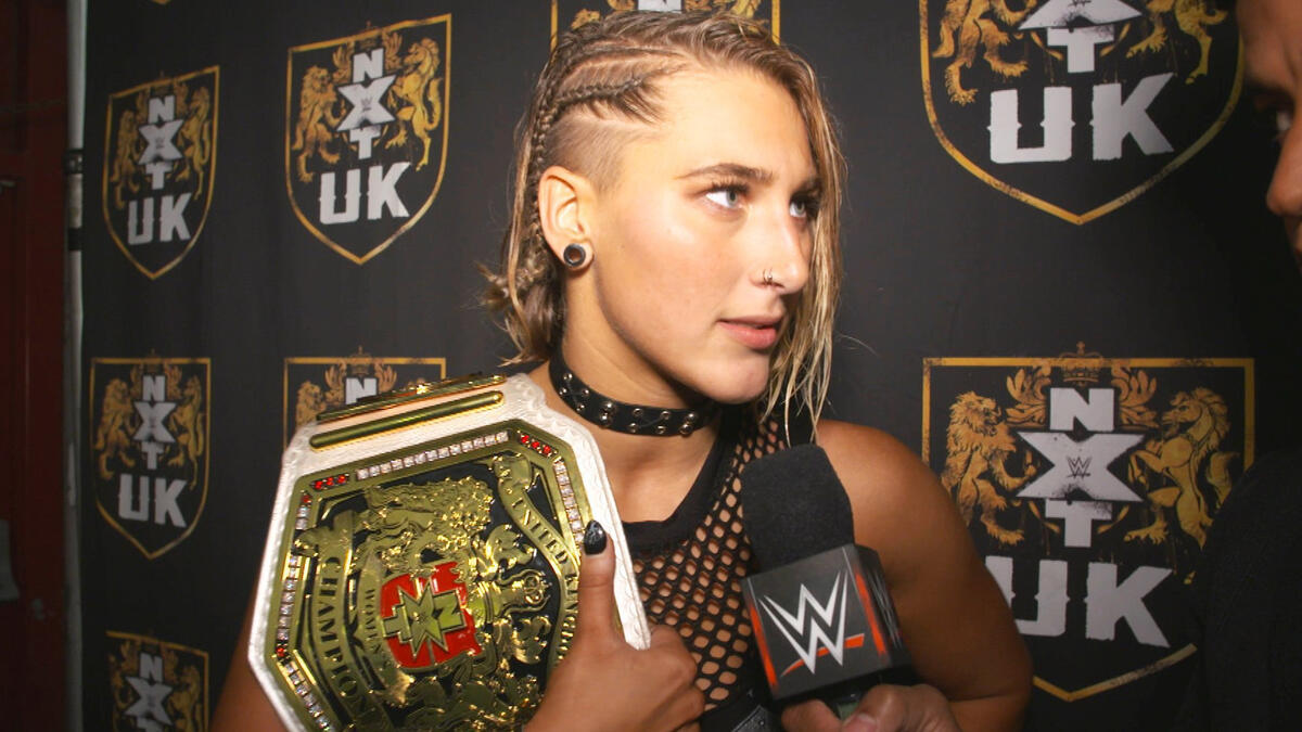 Rhea Ripley Plans On Being Nxt Uk Women S Champion For A Long Time Wwe