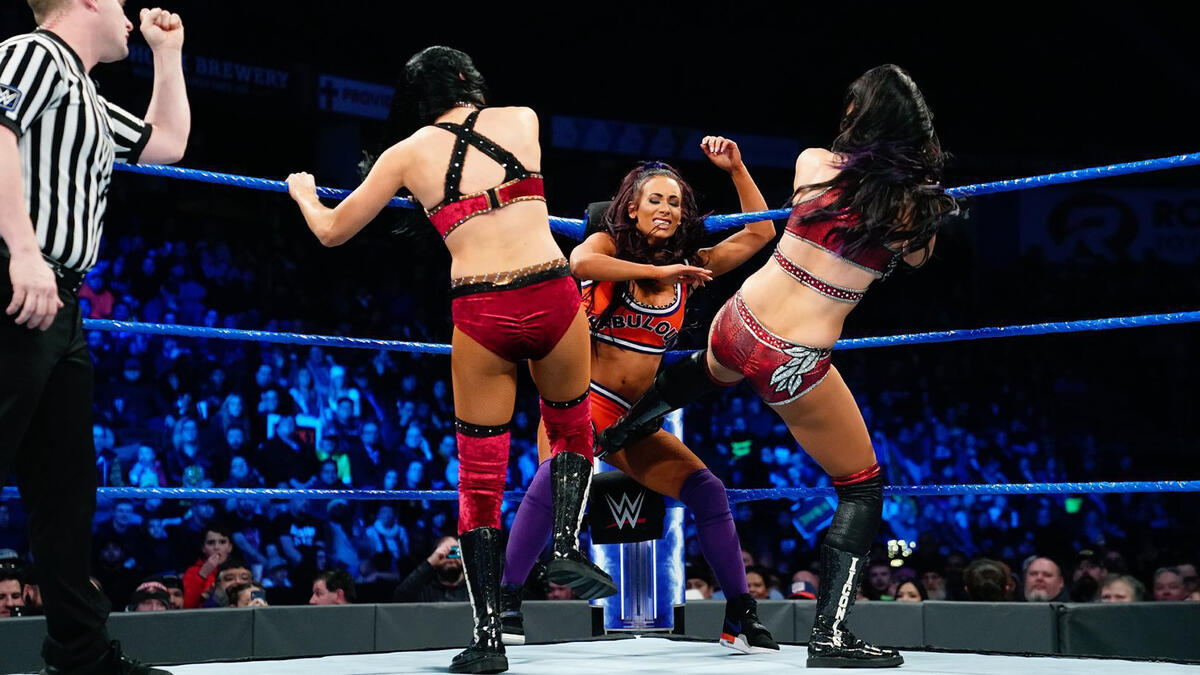 Naomi Carmella Vs Mandy Rose Sonya Deville Vs The Iiconics