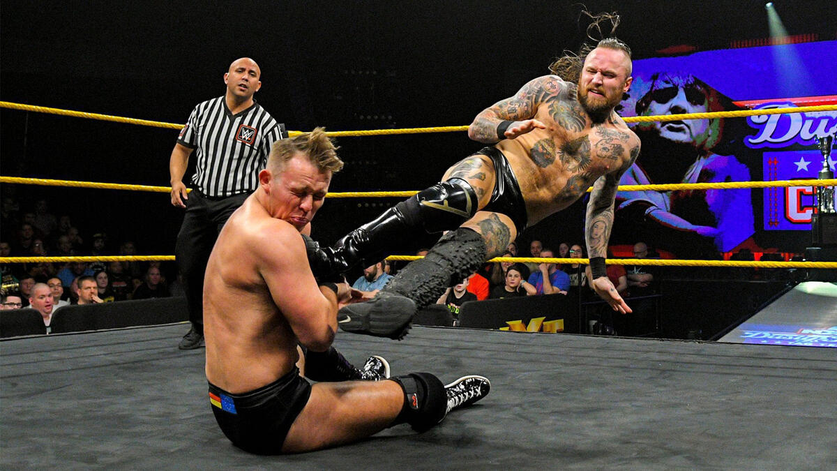 Ricochet & Aleister Black vs. Marcel Barthel & Fabian Aichner: Dusty ...