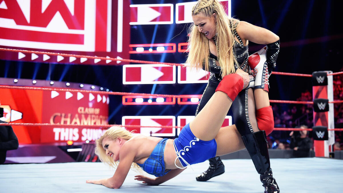 Natalya Vs. Lacey Evans: Raw, Sept. 9, 2019 