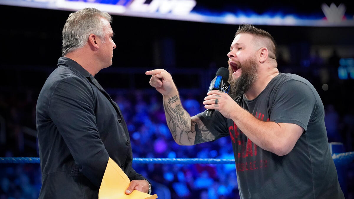 Kevin Owens Confronts Shane McMahon Over Firing: SmackDown LIVE, Sept ...