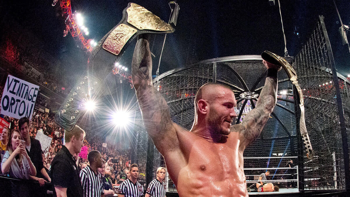 Randy Orton Wins The Elimination Chamber Match Elimination Chamber 2014 Wwe Network Exclusive