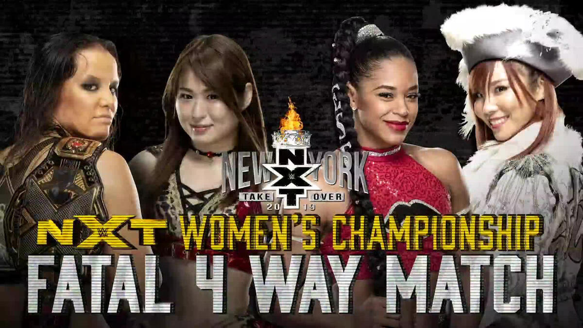 Nxt Womens Title On The Line In Fatal 4 Way Match At Takeover New