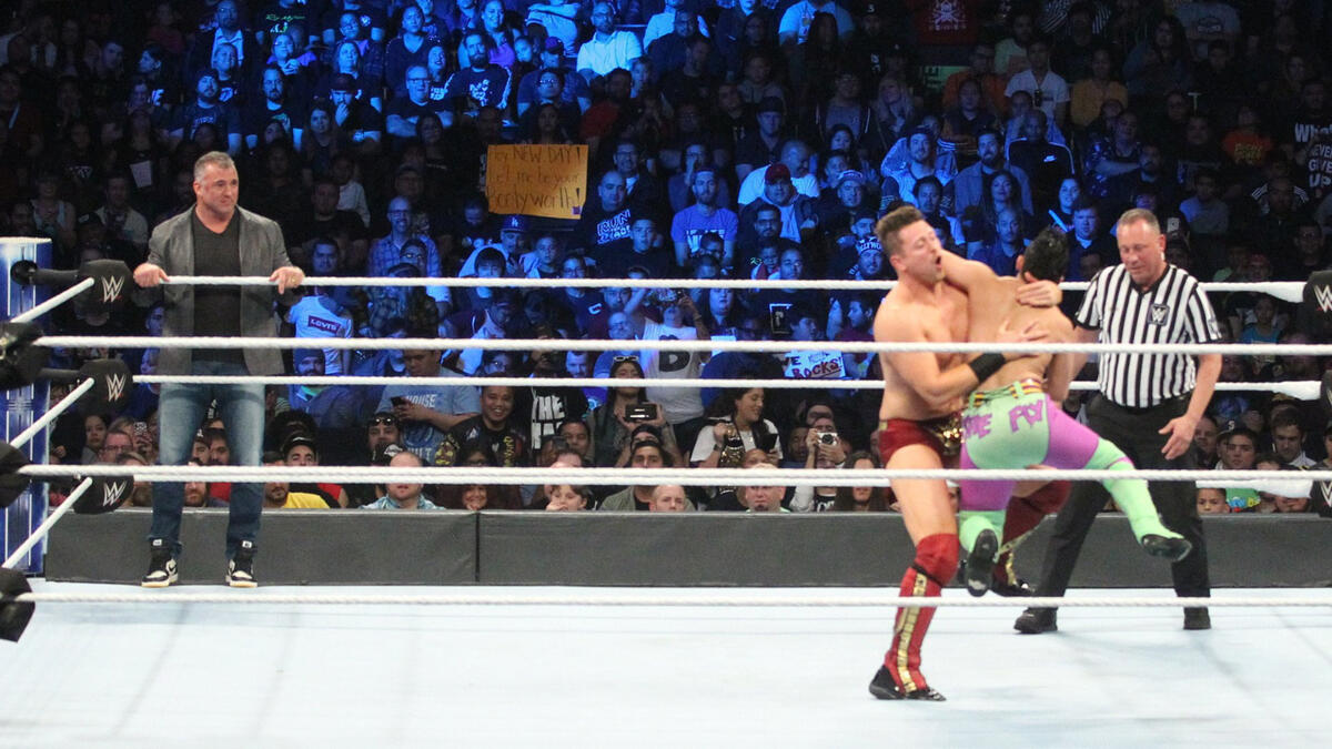 Shane McMahon & The Miz vs. The Bryant Brothers: SmackDown LIVE, Nov ...