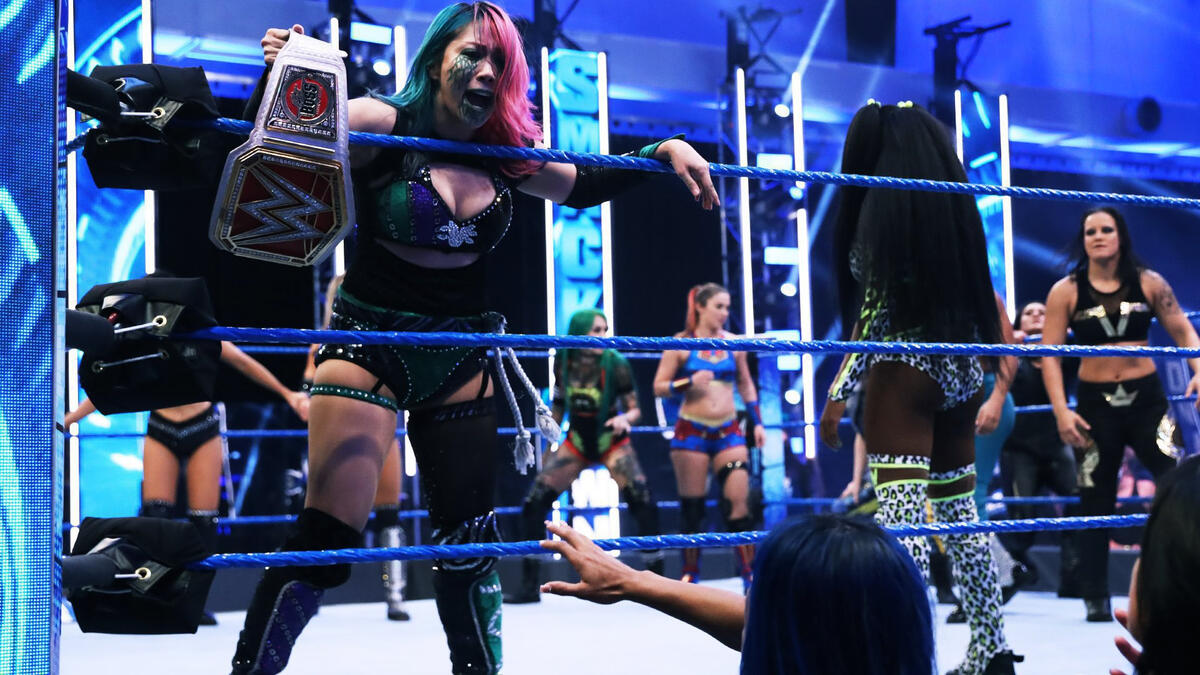 Asuka crashes Women’s Triple Brand Battle Royal: SmackDown, August 14 ...