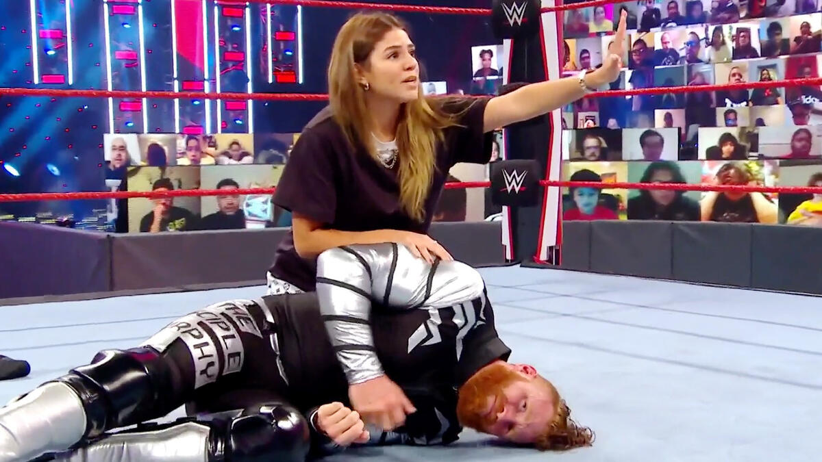 Aalyah Mysterio Pleads With Seth Rollins To Spare Murphy Raw Oct 5 2020 Wwe