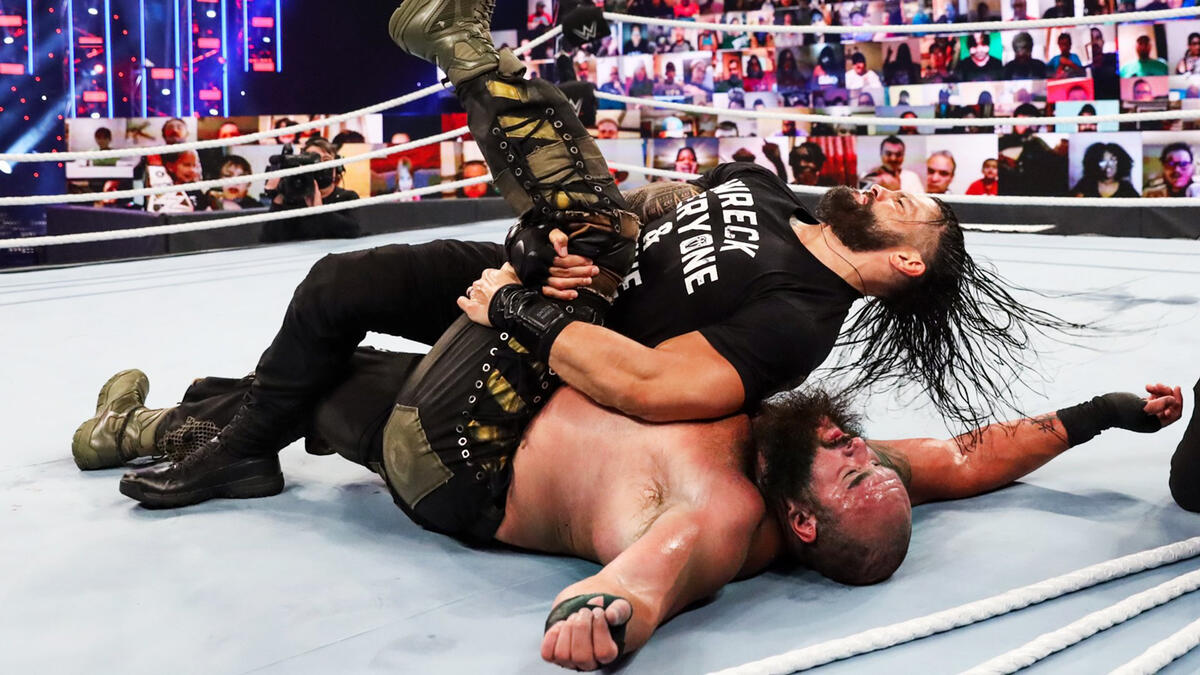 Roman Reigns And Braun Strowman Carry Bad Blood Into Title Clash: WWE ...