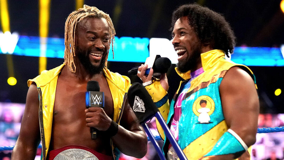 The New Day bring the power of positivity back to SmackDown: SmackDown ...