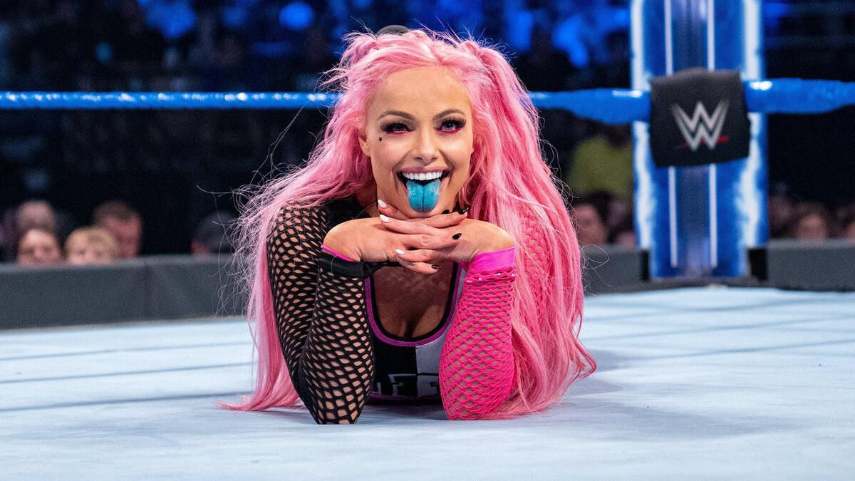 Liv morgan blue tongue