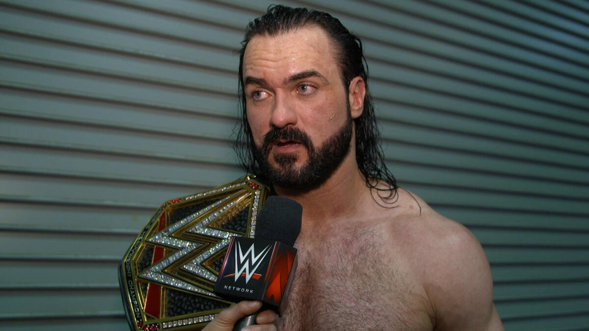 Drew McIntyre feels fortunate to walk out WWE Champion: WWE Network ...