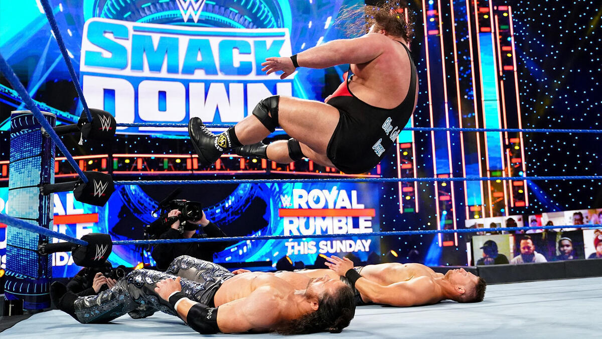 Six Man Tag Team Match Smackdown Jan Wwe