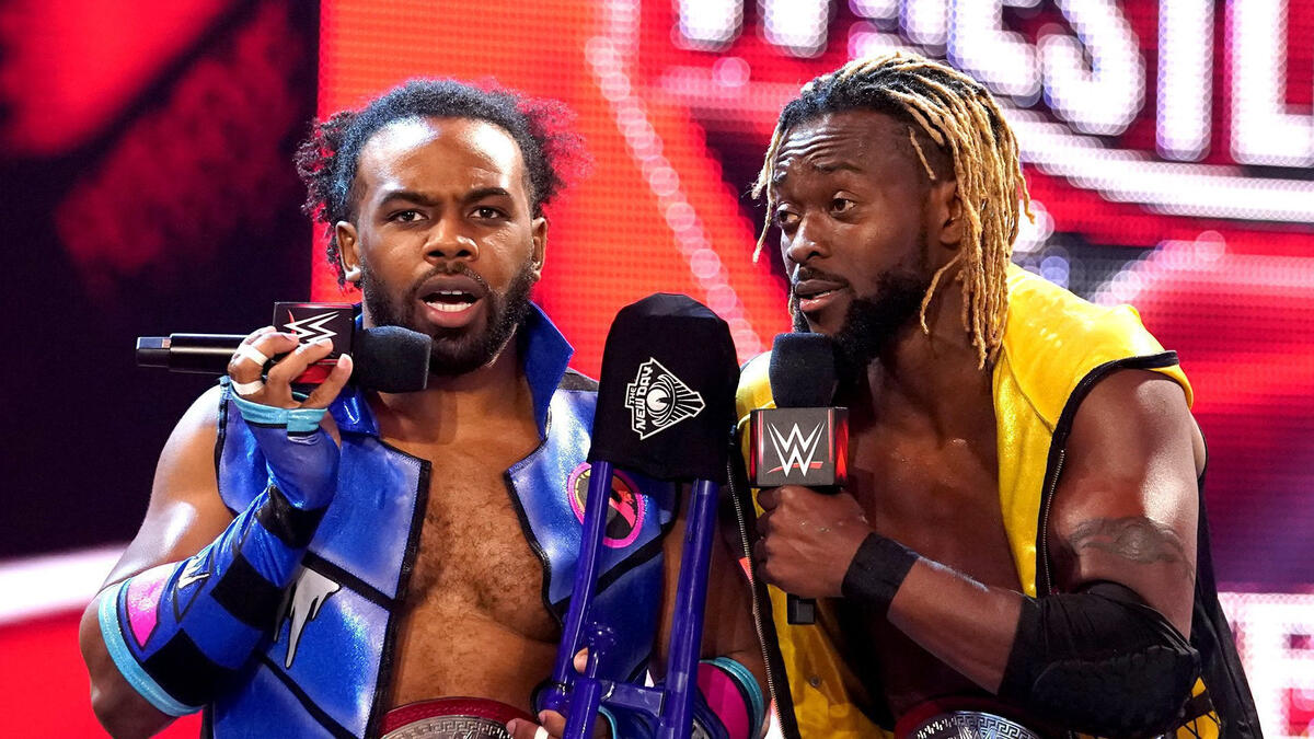 The New Day point out dissension between AJ Styles & Omos: Raw, Mar. 22 ...