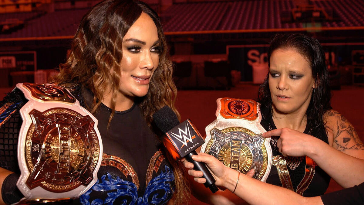 Nia Jax & Shayna Baszler issue a warning to Dakota Kai & Raquel ...