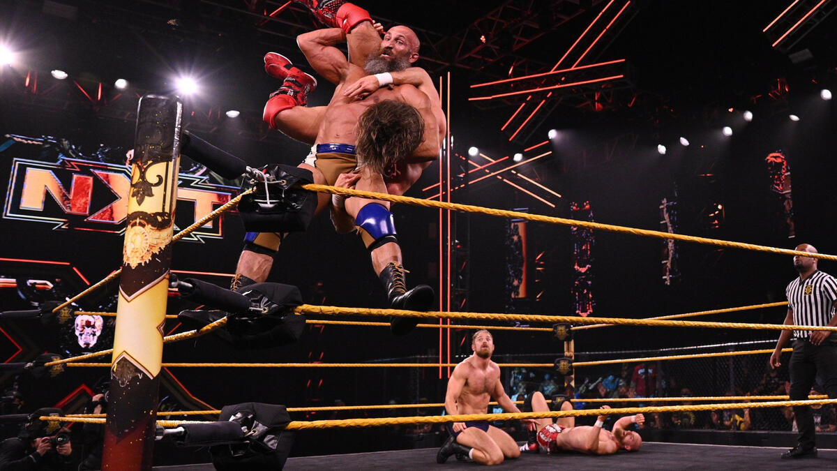 Tommaso Ciampa &amp; Timothy Thatcher vs. Grizzled Young Veterans – Tornado Tag Match: WWE NXT, June 15, 2021 | WWE