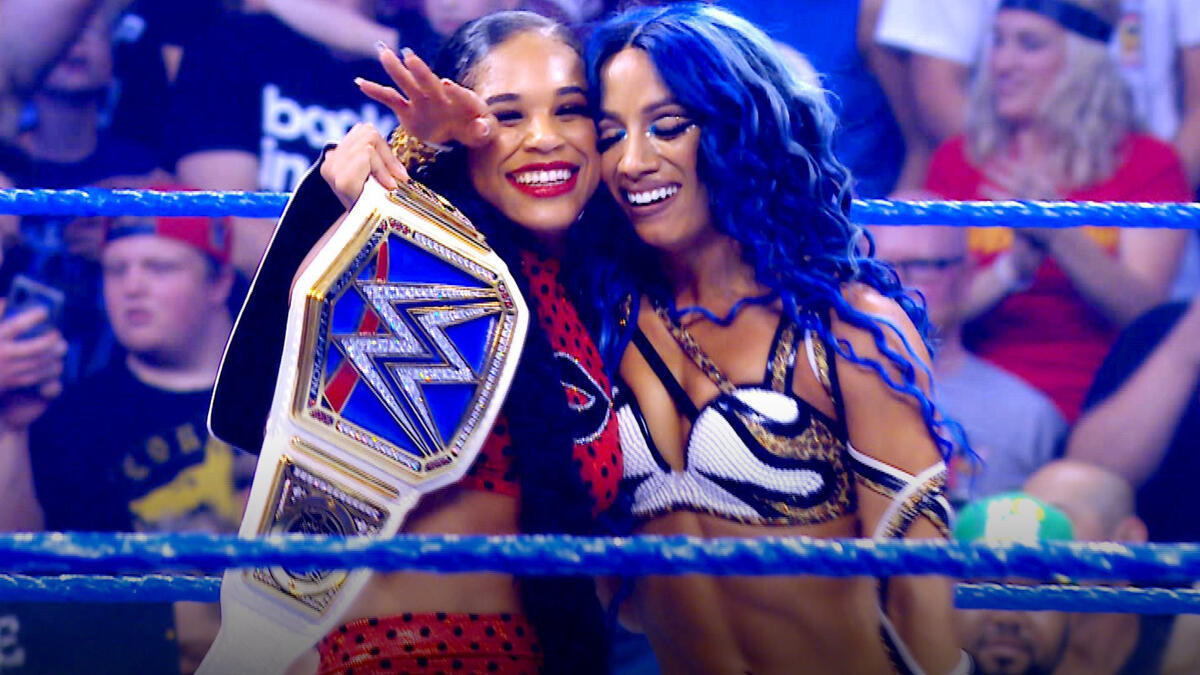 Bianca Belair and Sasha Banks gear up for WrestleMania rematch | WWE