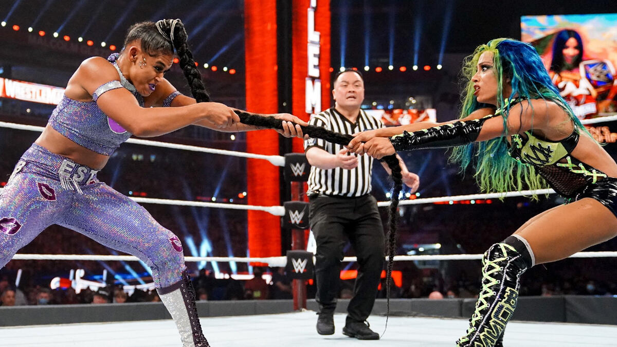 Bianca Belair And Sasha Banks Made History In Wrestlemania 37 Main ...