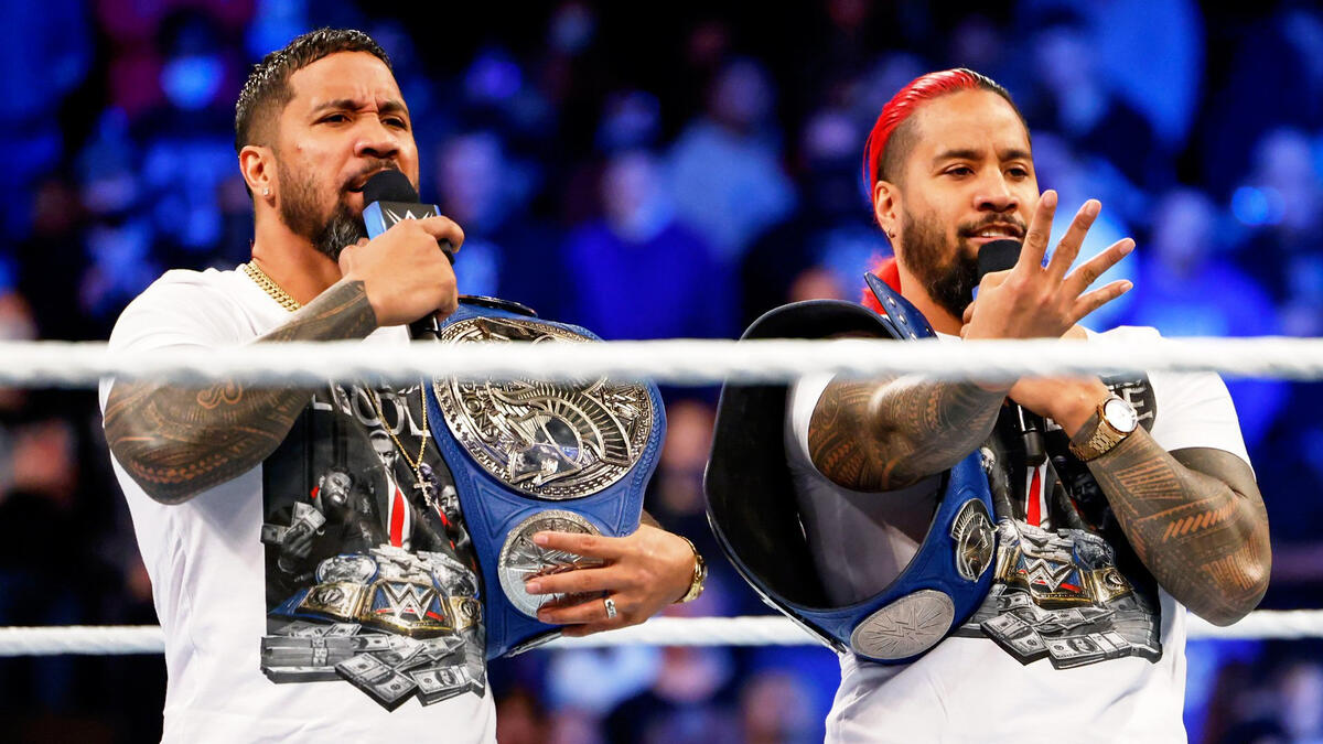 The Usos create chaos before high-stakes Fatal 4-Way Tag Team Match ...