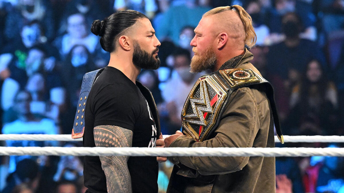 Brock Lesnar Vs Roman Reigns Road To Wrestlemania 38 Wwe Playlist Wwe