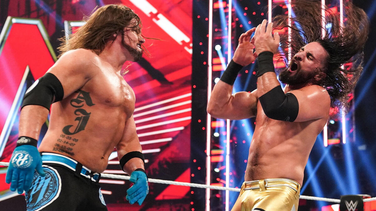Wwe Aj Styles X Video - AJ Styles vs. Seth â€œFreakinâ€ Rollins â€“ â€œSeth Rollins' Last Chanceâ€: Raw,  March 21, 2022 | WWE