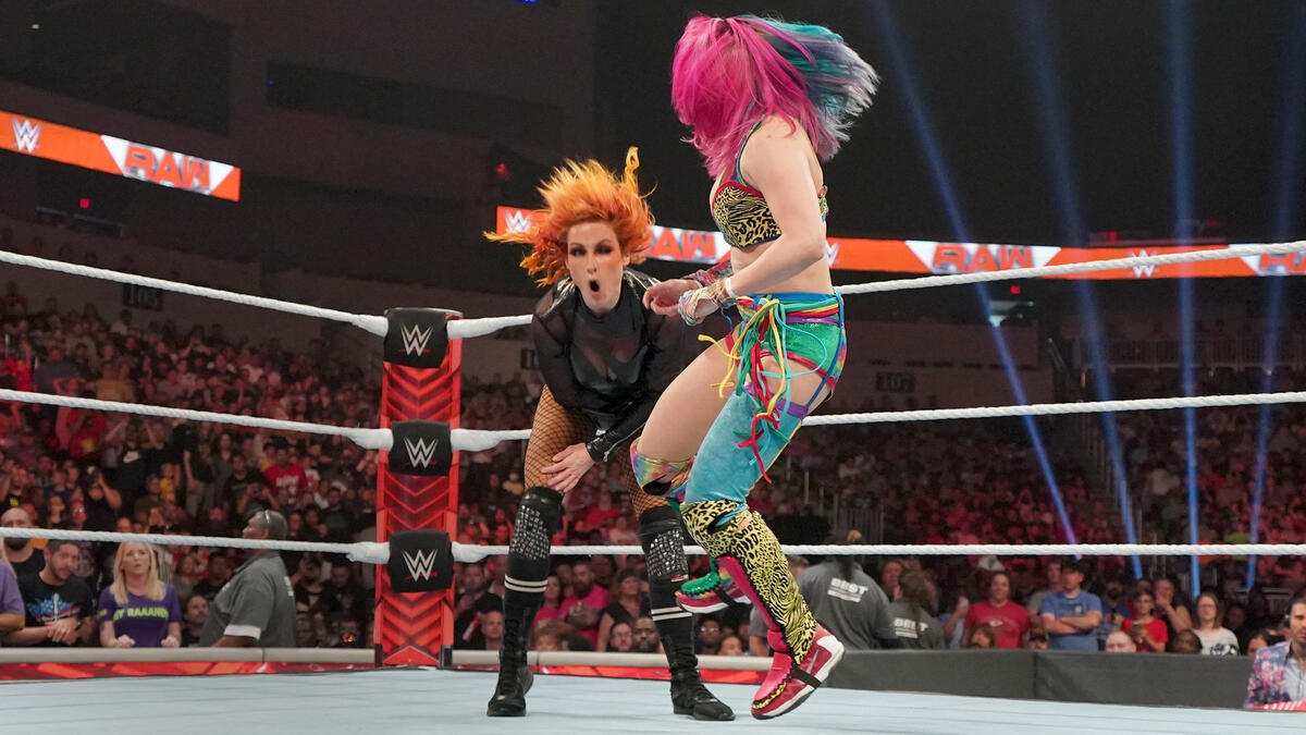 Asuka stops Becky Lynch’s brutal attack on Dana Brooke: Raw, June 13 ...