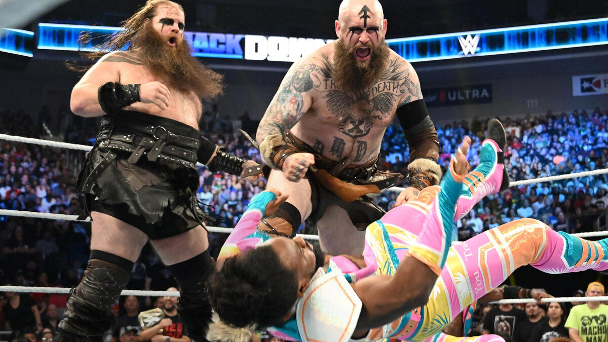 The Viking Raiders Attack Top WWE Stars After SmackDown