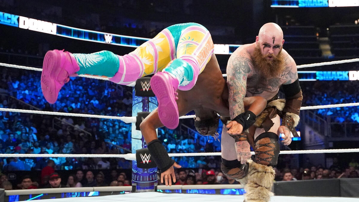 WWE on X: The Viking Raiders battle The O.C. tomorrow night on #SmackDown,  live from Puerto Rico!  / X